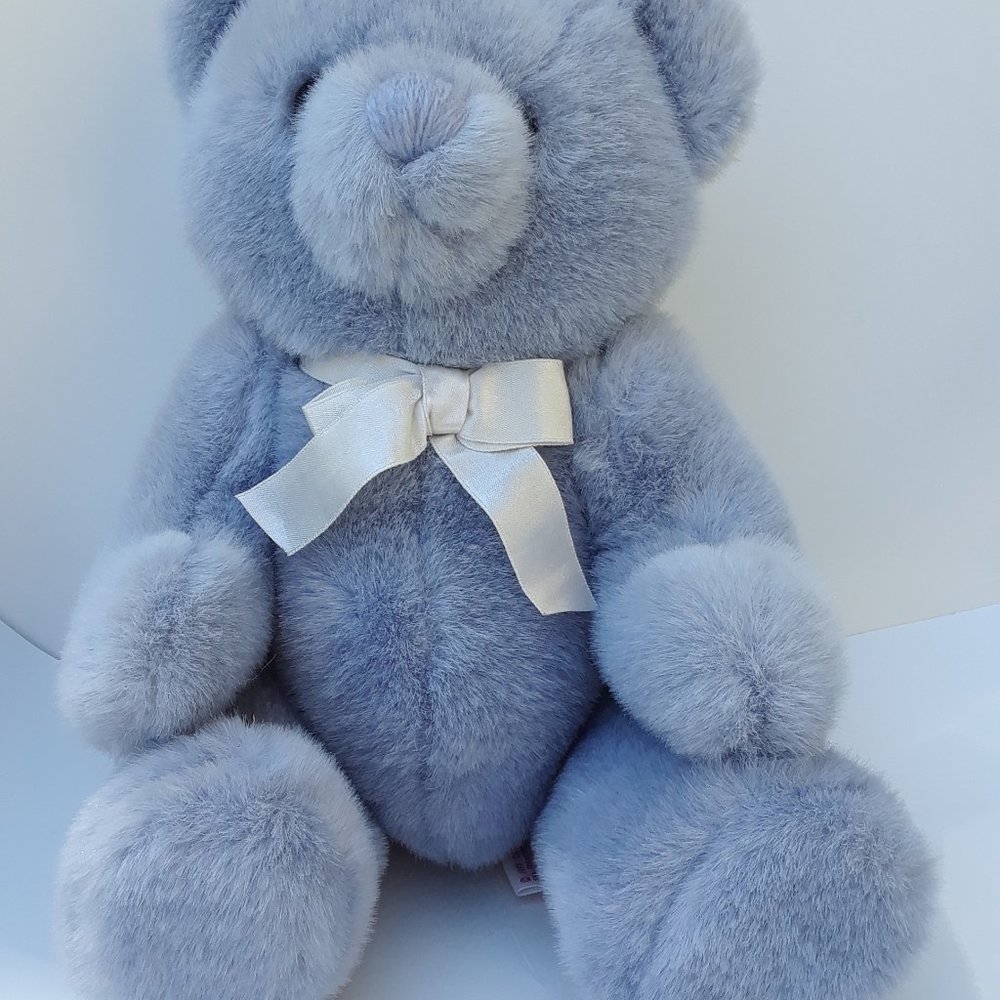 Vintage 1980s Purple Dakin Teddy Bear TLC